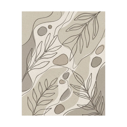 Japandi Minimal Line Wall Art Print