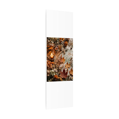 Candlelight Dried Flowers Canvas Art - Japandi Seijaku