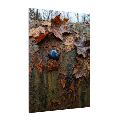 Datsuzoku Rust Patina Canvas Art - Dark Japandi Moody Minimal