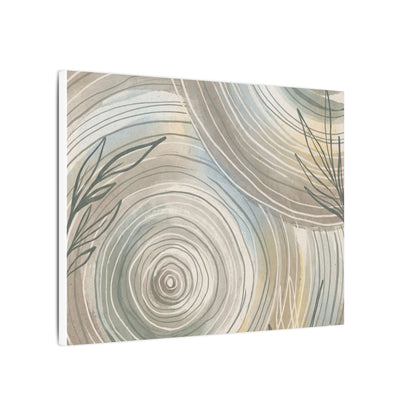 Kanso Water Ripple Canvas Art - Japandi Minimal Line