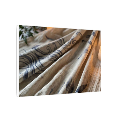 Fukinsei Silk Drape Canvas Art - Japandi Japanese Pattern