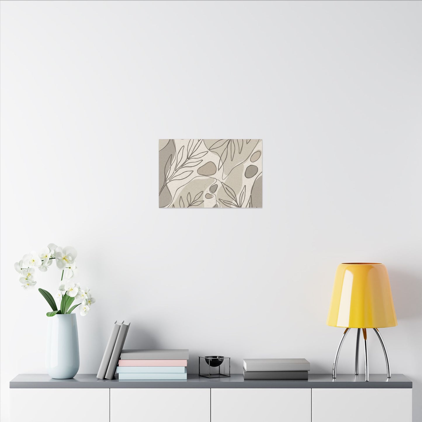 Japandi Minimal Line Canvas Art