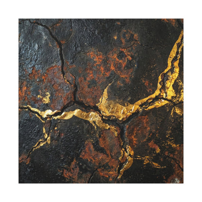 Kintsugi Broken Beauty Canvas Art