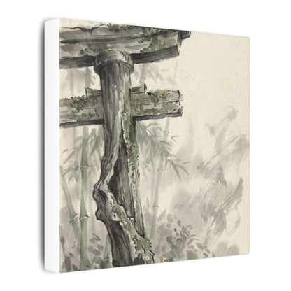 Torii Gate Summer Canvas Art | Zen Tranquil Design