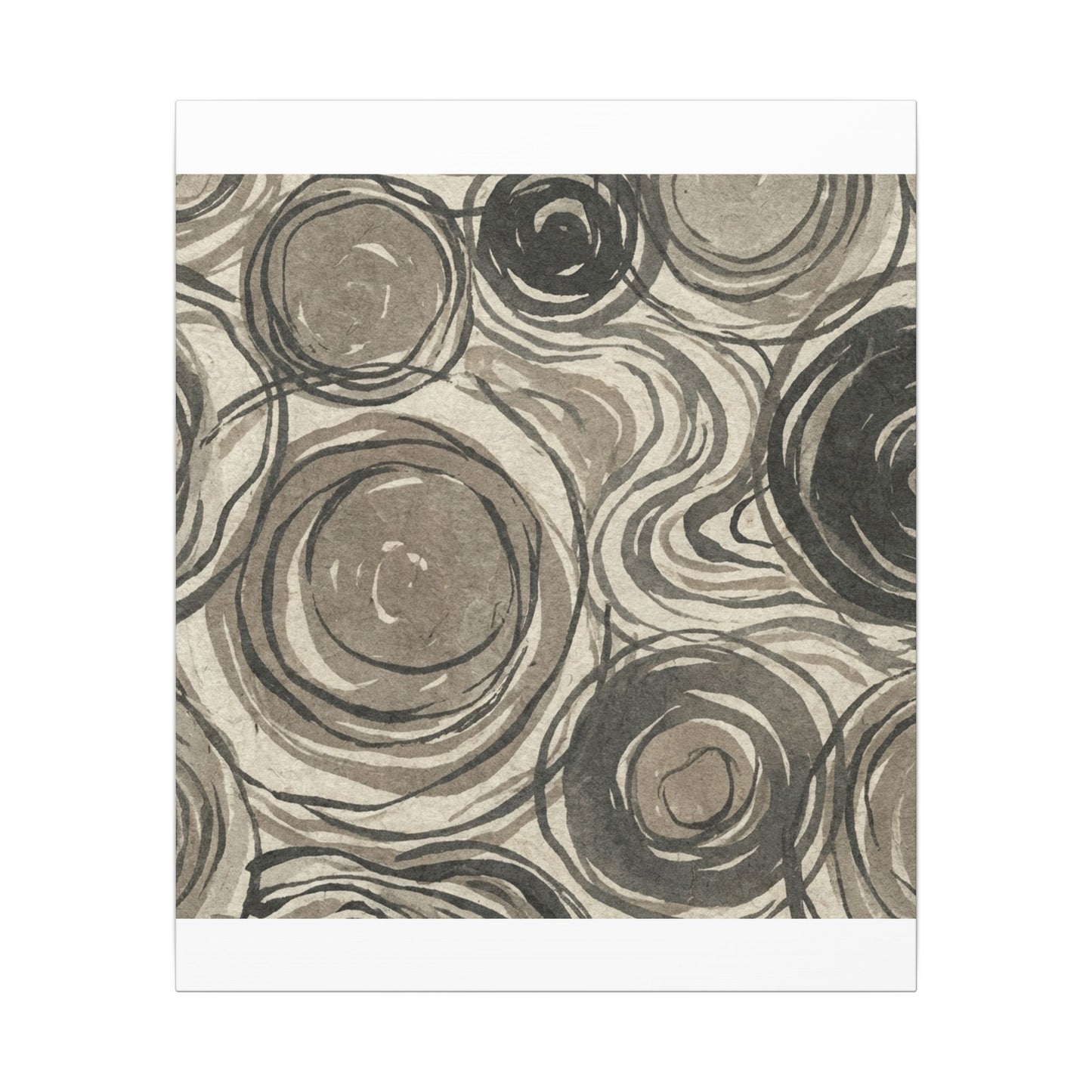 Wabi-sabi Pattern Japandi Japanese Pattern Canvas Art