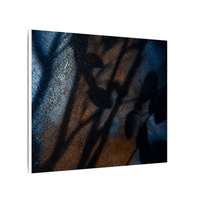 Moonlight Shadow Play Canvas Art - Dark Japandi Ma