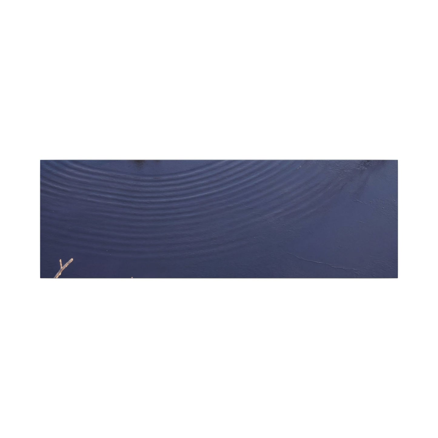 Lotus Flower Canvas Art | Winter Zen Karesansui Art