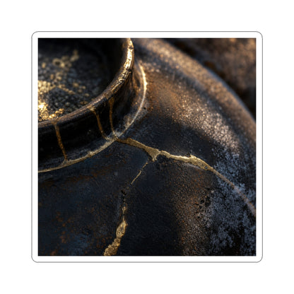 Artful Rust Patina Sticker - Broken Beauty Kintsugi