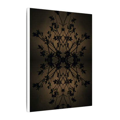 Golden Hour Shadow Play Canvas Art - Dark Japandi Seijaku