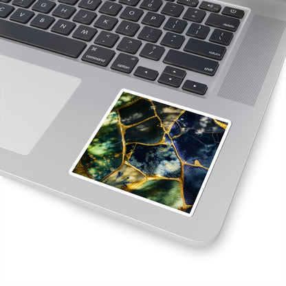 Seijaku Broken Pottery Sticker - Kintsugi Broken Beauty