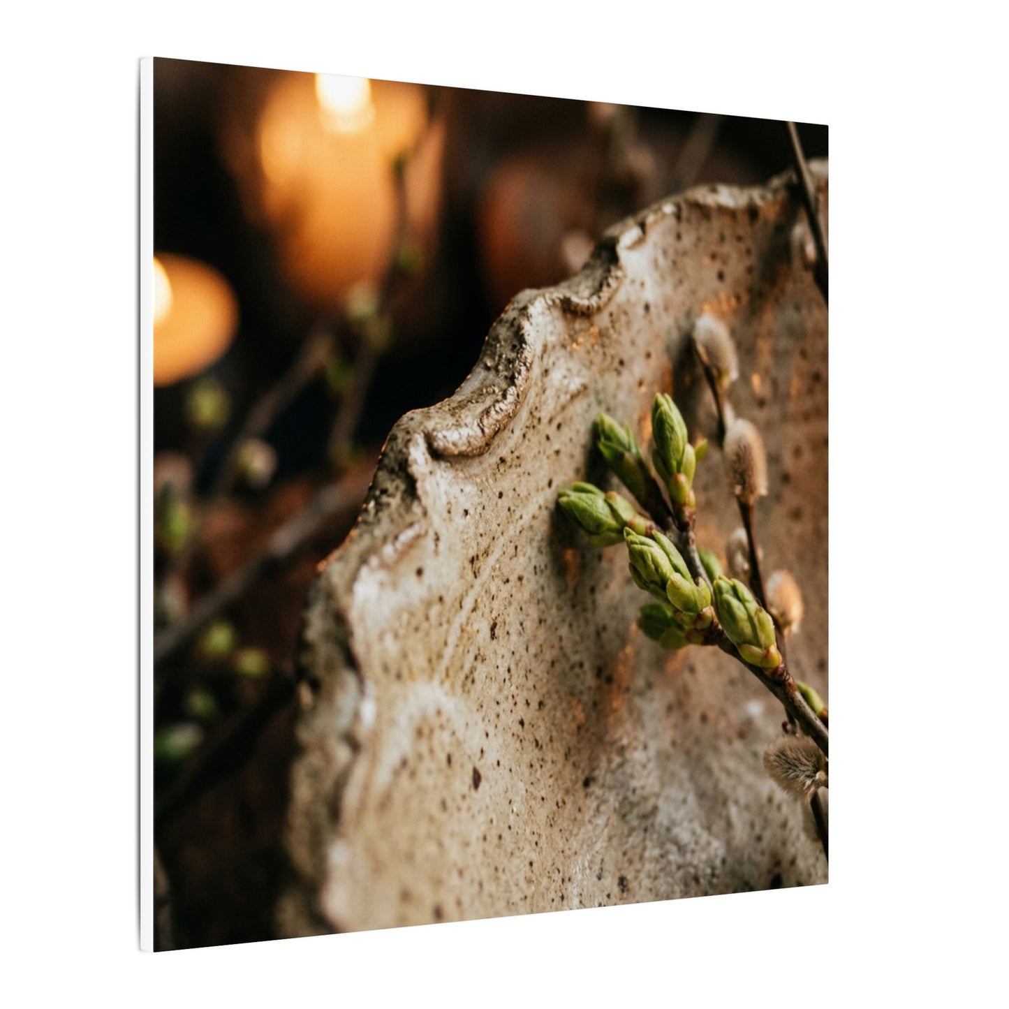 Overcast Ceramic Bowl Canvas Art - Japandi Ma