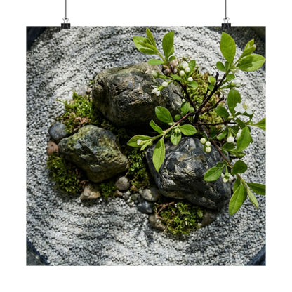 Ceramic Bowl Spring Wall Art Print | Zen Tranquil Design