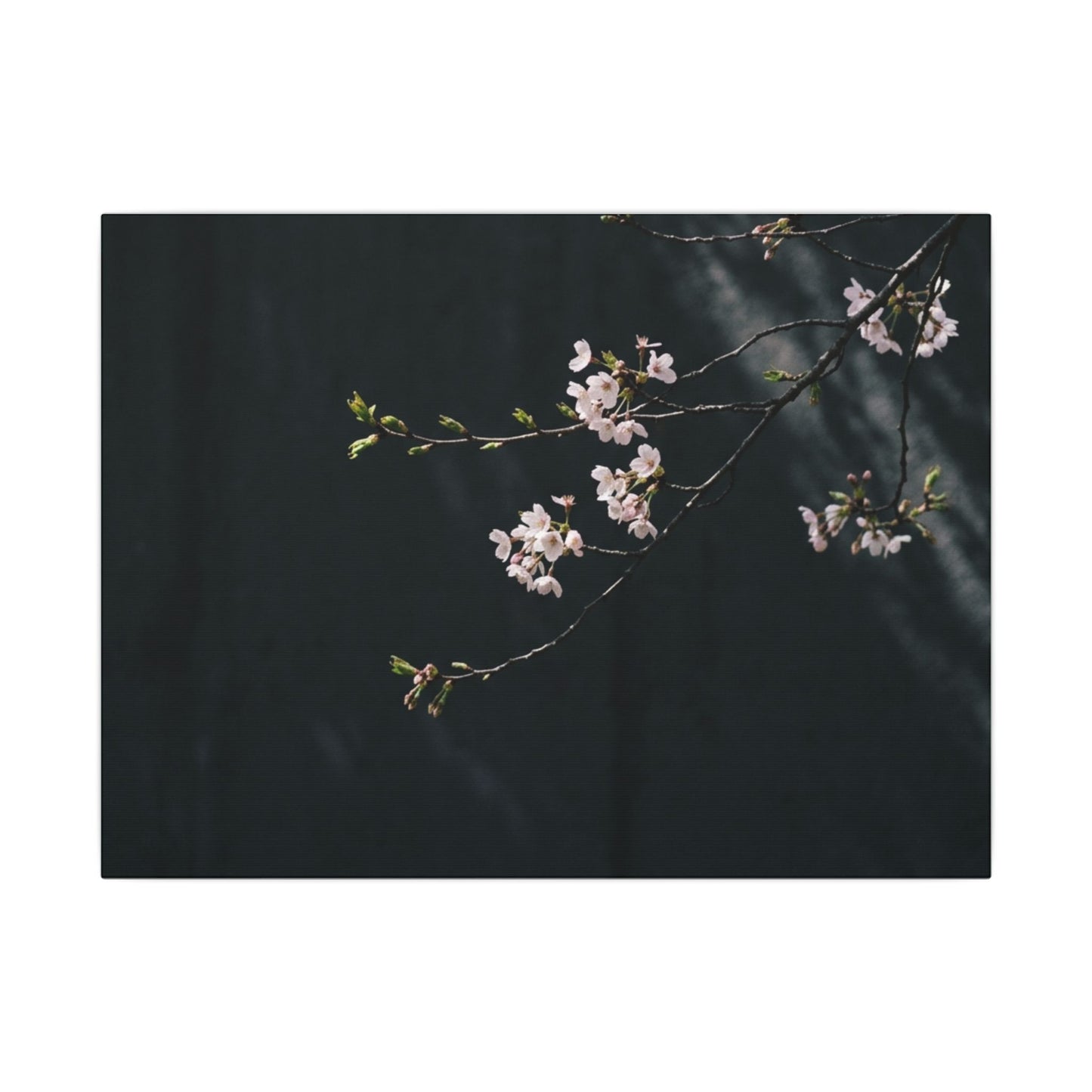 Winter Shoji Screen Texture Canvas Art | Cozy Decor Art Print