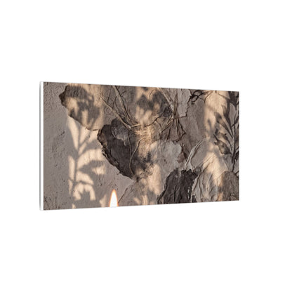 Shadow Play Summer Canvas Art | Japandi Elegant Design