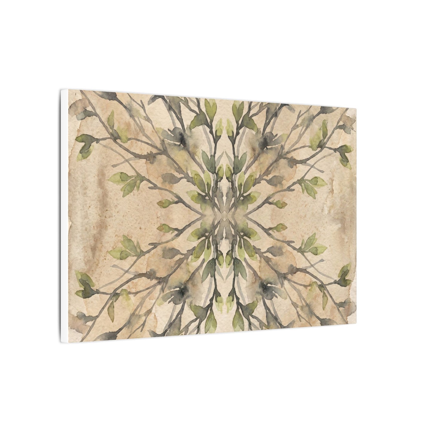 Shibui Shadow Play Canvas Art - Japandi Watercolor