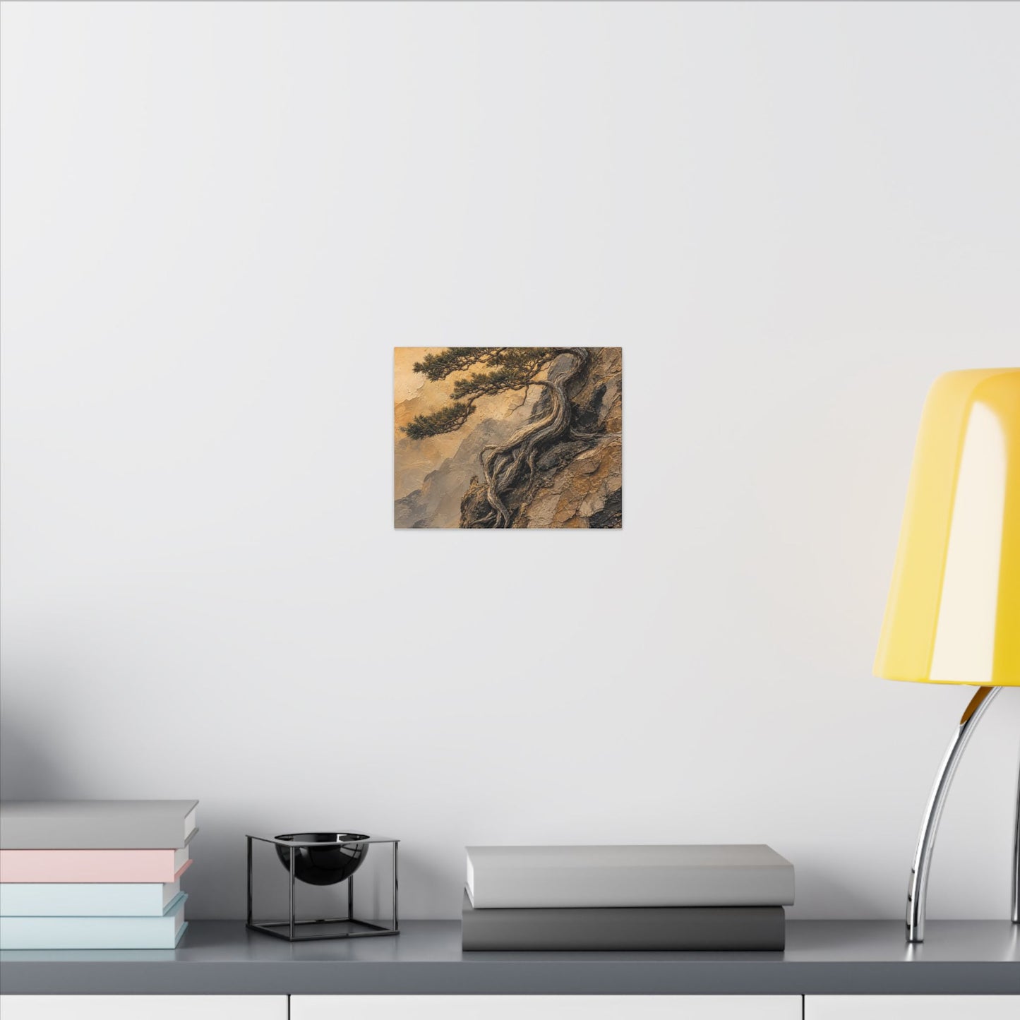 Summer Pine Tree Texture Canvas Art | Cozy Decor