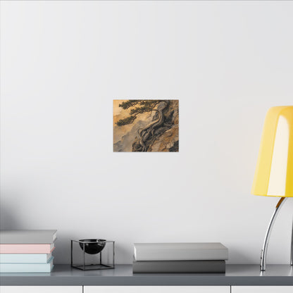 Summer Pine Tree Texture Canvas Art | Cozy Decor