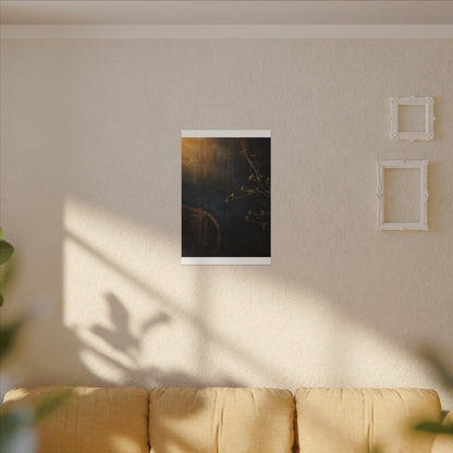 Spring Rust Patina Dark Texture Canvas Art | Moody Decor