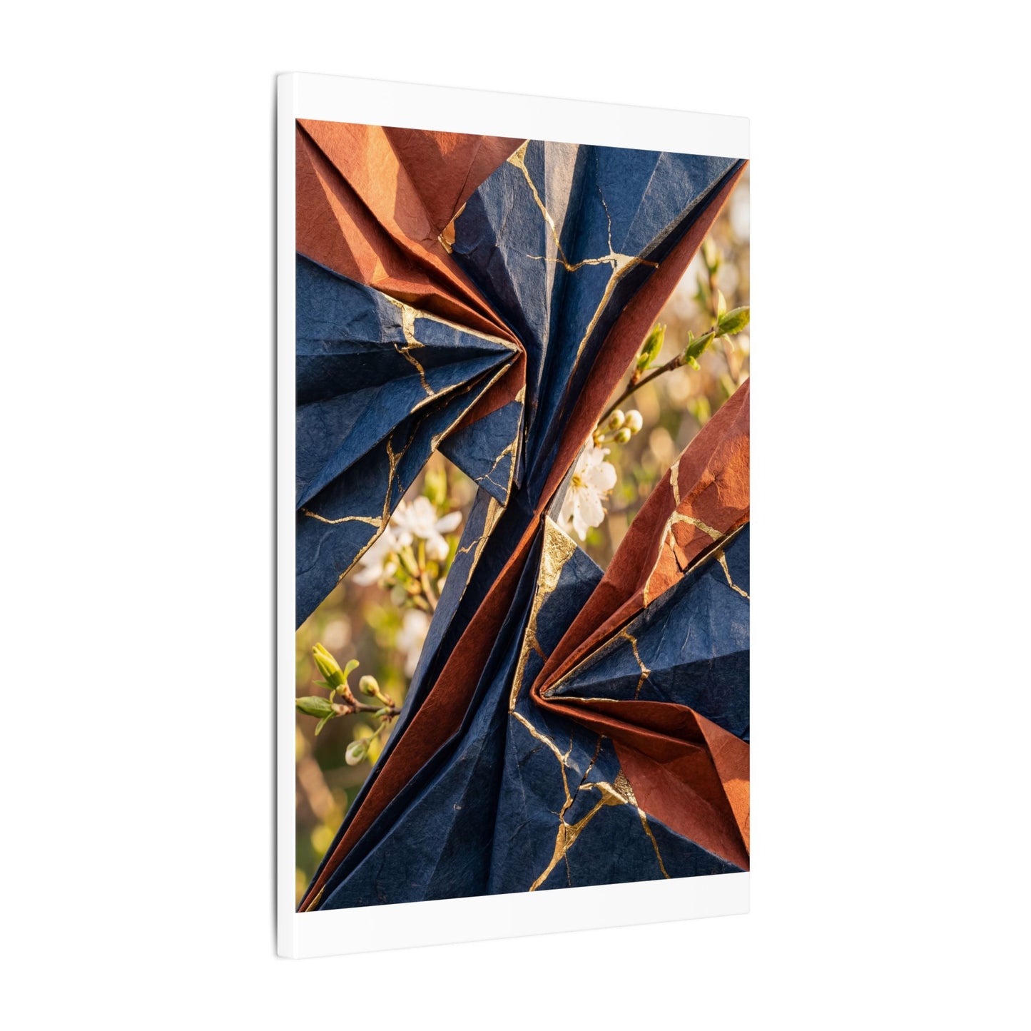 Spring Ceramic Bowl Watercolor Canvas Art | Earthy Decor Art Print