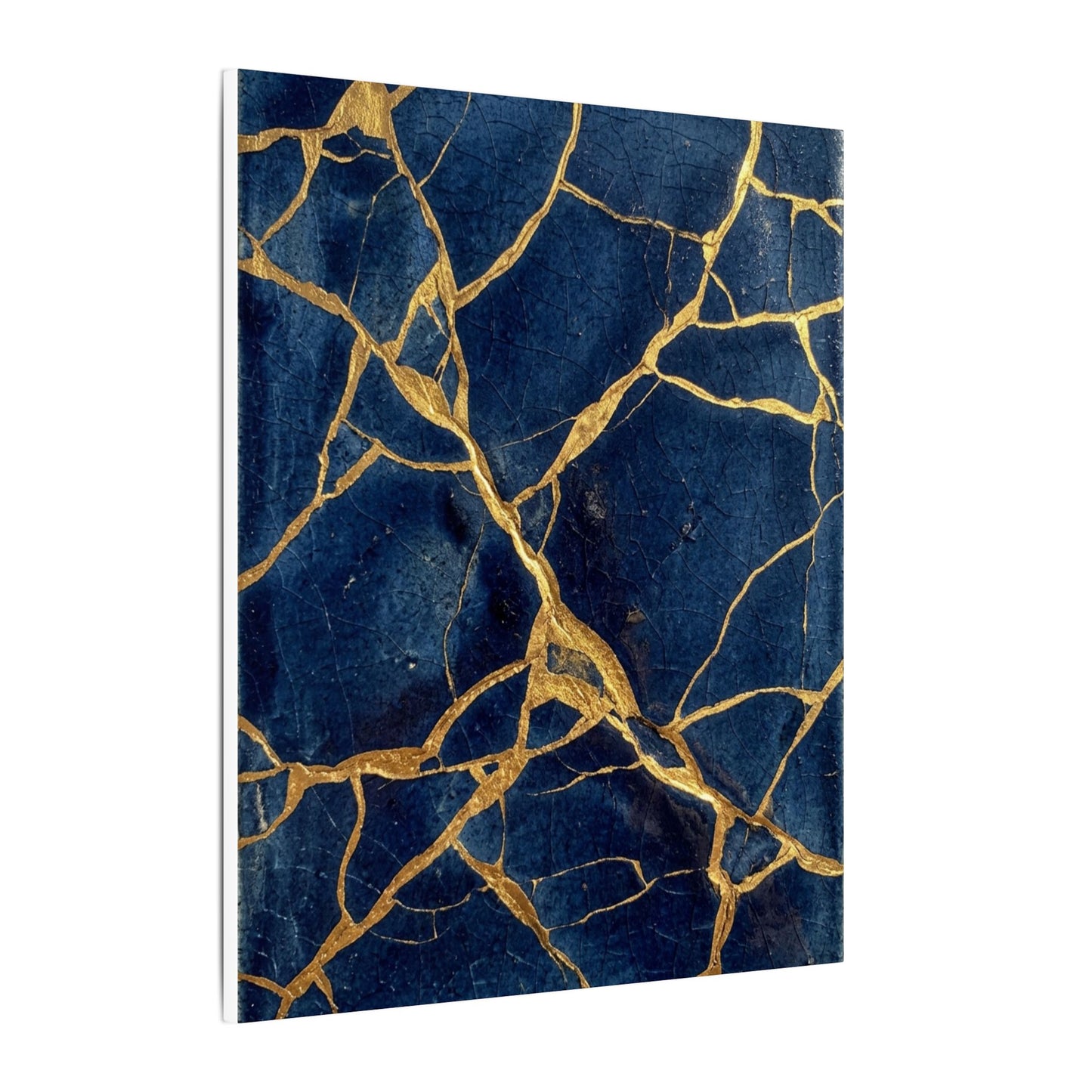 Kintsugi Crackle Canvas Art