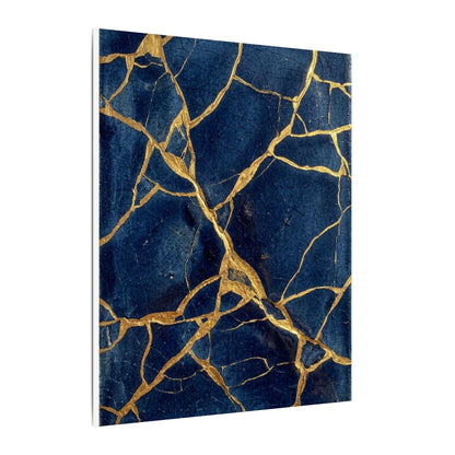 Kintsugi Crackle Canvas Art