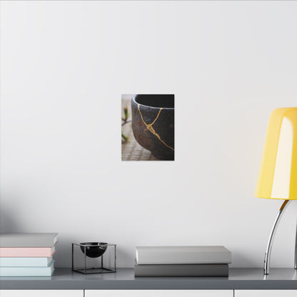 Dawn Tea Ceremony Canvas Art - Kintsugi Mono No Aware