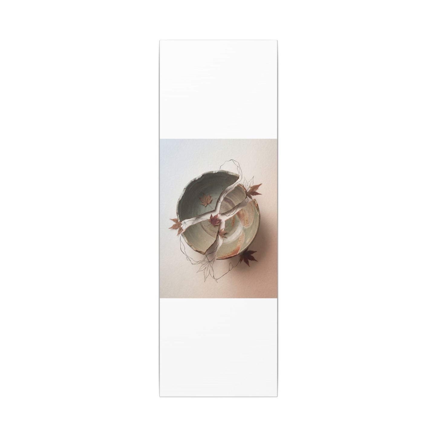 Dawn Ceramic Bowl Canvas Art - Japandi Fukinsei