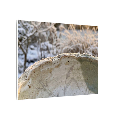 Ceramic Bowl Canvas Art | Winter Japandi Minimal Line Art