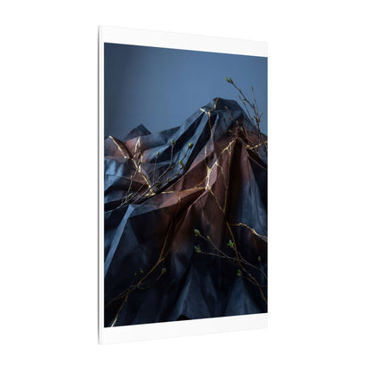 Paper Fold Broken Beauty Canvas Art | Philosophical Kintsugi Art