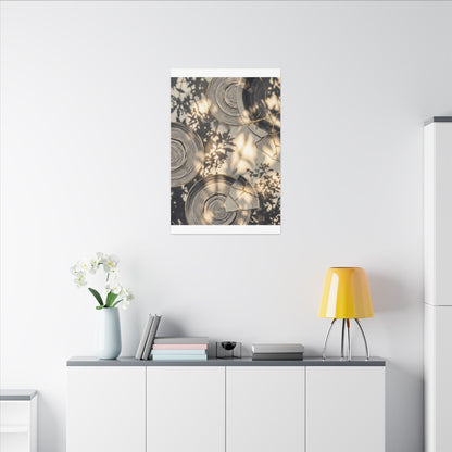 Healing Water Ripple Canvas Art - Gold Vein Kintsugi