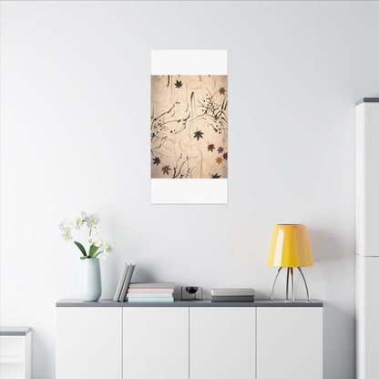 Golden Hour Shoji Screen Canvas Art - Japandi Fukinsei