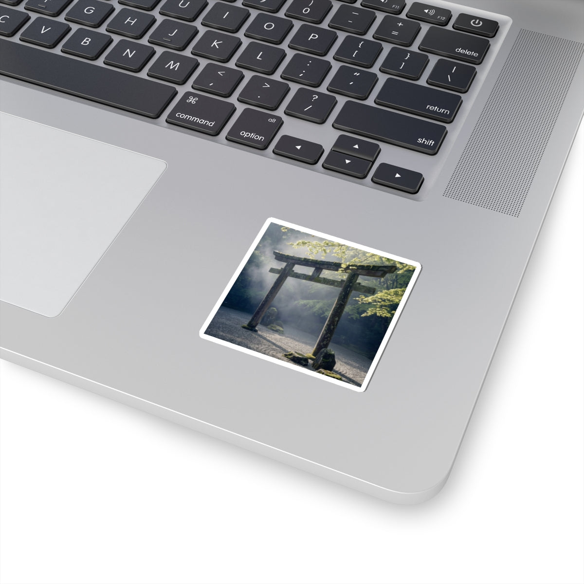 Zen Torii Gate in Dappled | Karesansui Sticker
