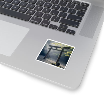Zen Torii Gate in Dappled | Karesansui Sticker