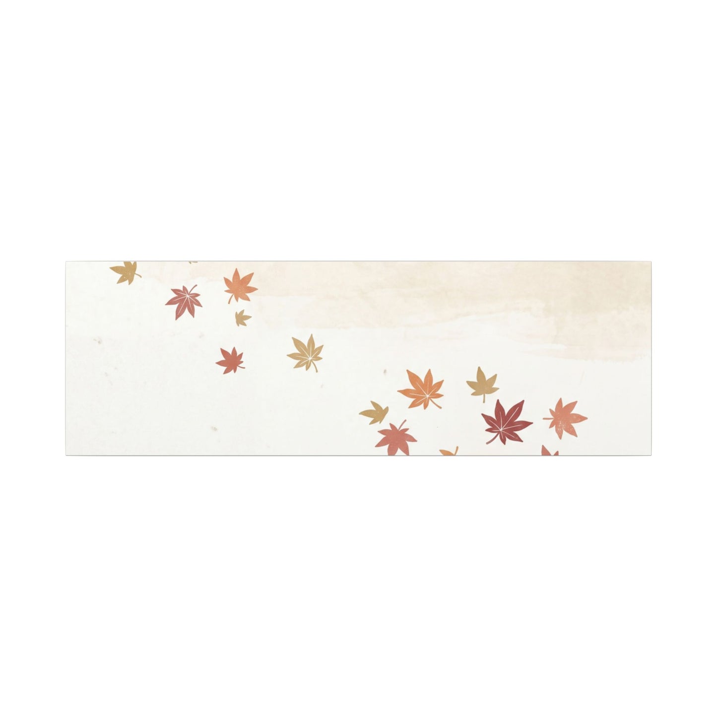 Earthy Mountain Mist Canvas Art - Japanese Pattern Japandi