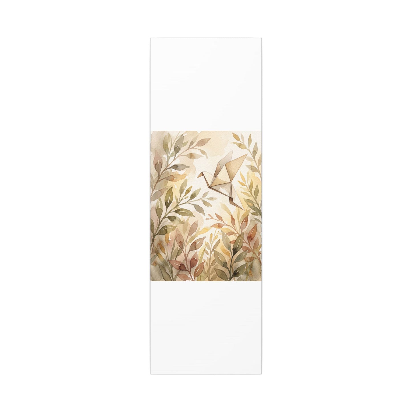 Fukinsei Paper Fold Canvas Art - Japandi Watercolor