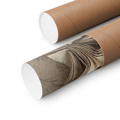 Dawn Paper Fold Wall Art Print - Japandi Fukinsei