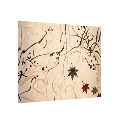 Golden Hour Shoji Screen Canvas Art - Japandi Fukinsei