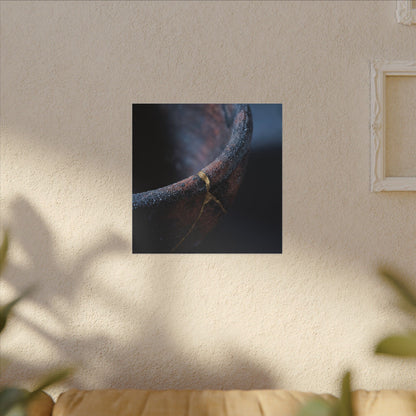 Artful Ceramic Bowl Canvas Art - Broken Beauty Kintsugi