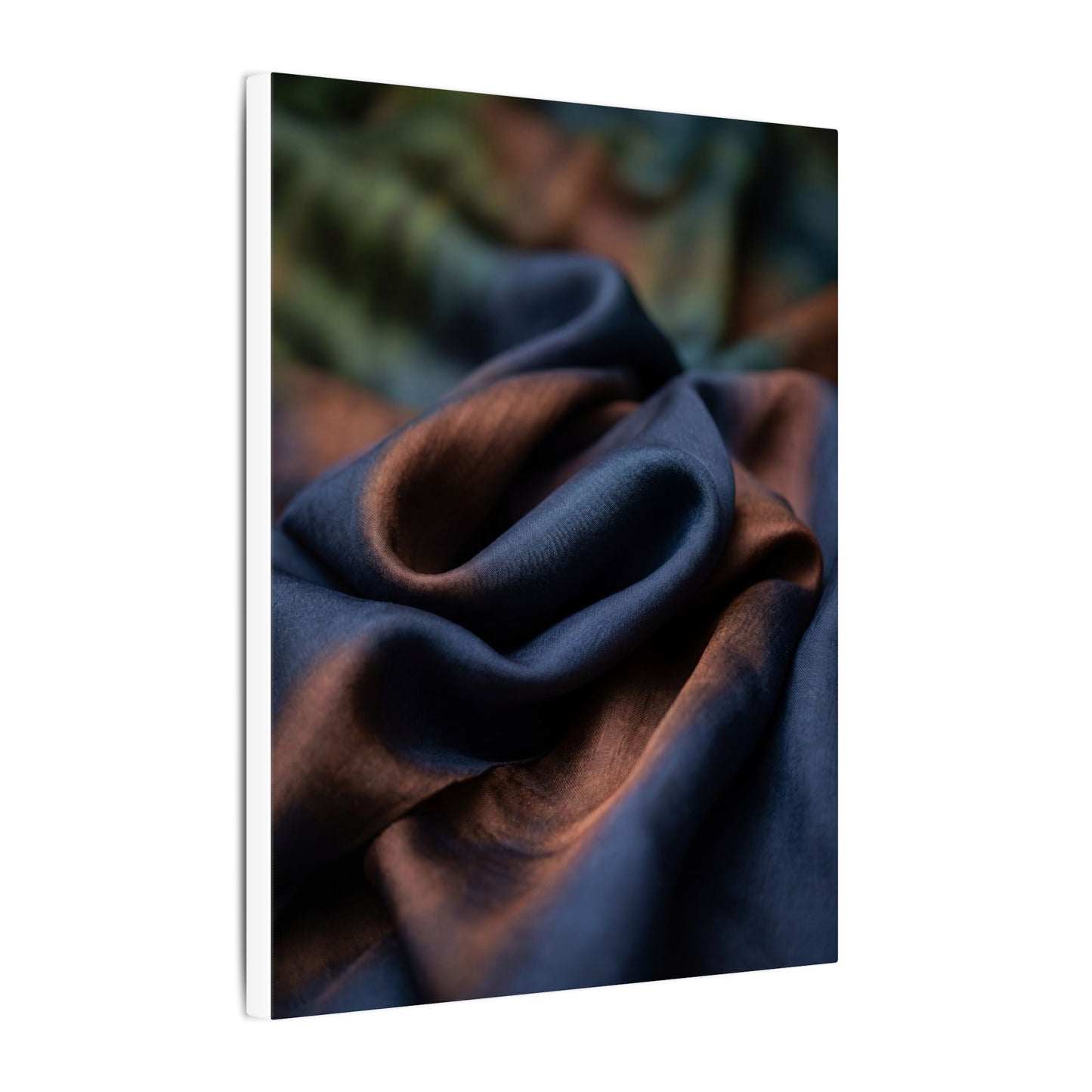 Summer Silk Drape Shadow Zen Canvas Art | Sophisticated Decor