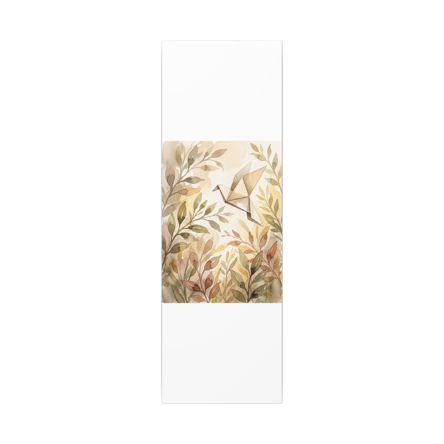Fukinsei Paper Fold Canvas Art - Japandi Watercolor