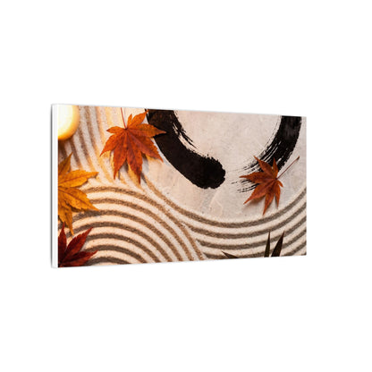 Tranquil Rock Garden Canvas Art - Enso Zen