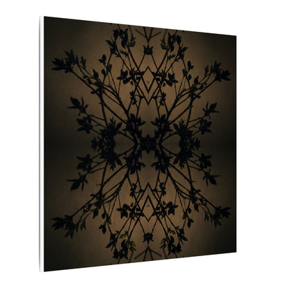 Golden Hour Shadow Play Canvas Art - Dark Japandi Seijaku