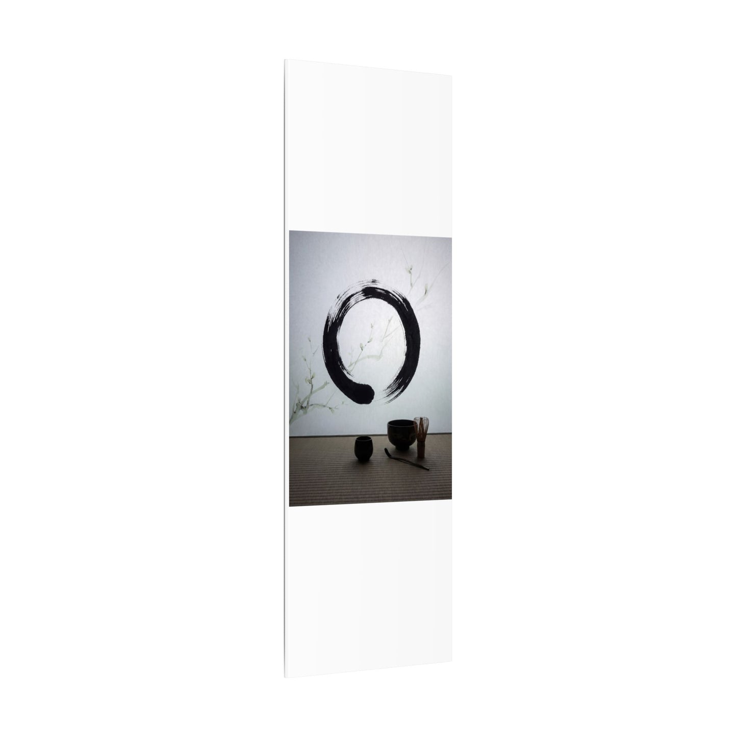 Tea Ceremony Enso Canvas Art | Peaceful Zen Art