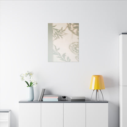 Dawn Shadow Play Canvas Art - Japandi Ma