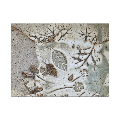 Ceramic Bowl Winter Canvas Art | Japandi Earthy Design Art Print