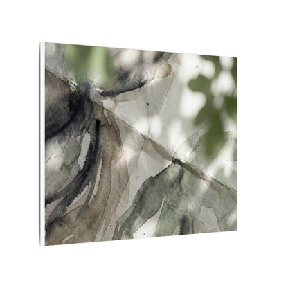 Spring Paper Fold Watercolor Canvas Art | Warm Decor