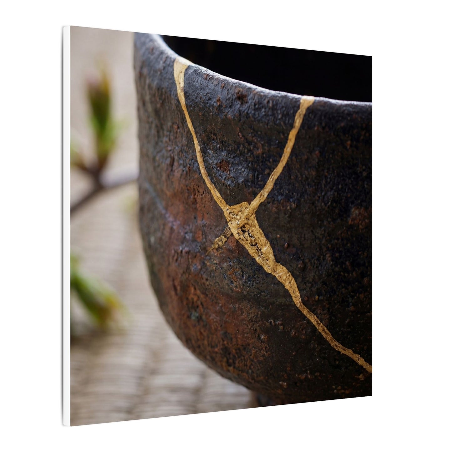 Dawn Tea Ceremony Canvas Art - Kintsugi Mono No Aware