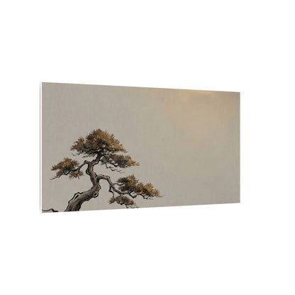 Pine Tree Canvas Art | Autumn Zen Karesansui Art
