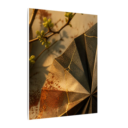 Ma Paper Fold Canvas Art - Kintsugi Broken Beauty