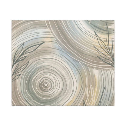 Kanso Water Ripple Canvas Art - Japandi Minimal Line